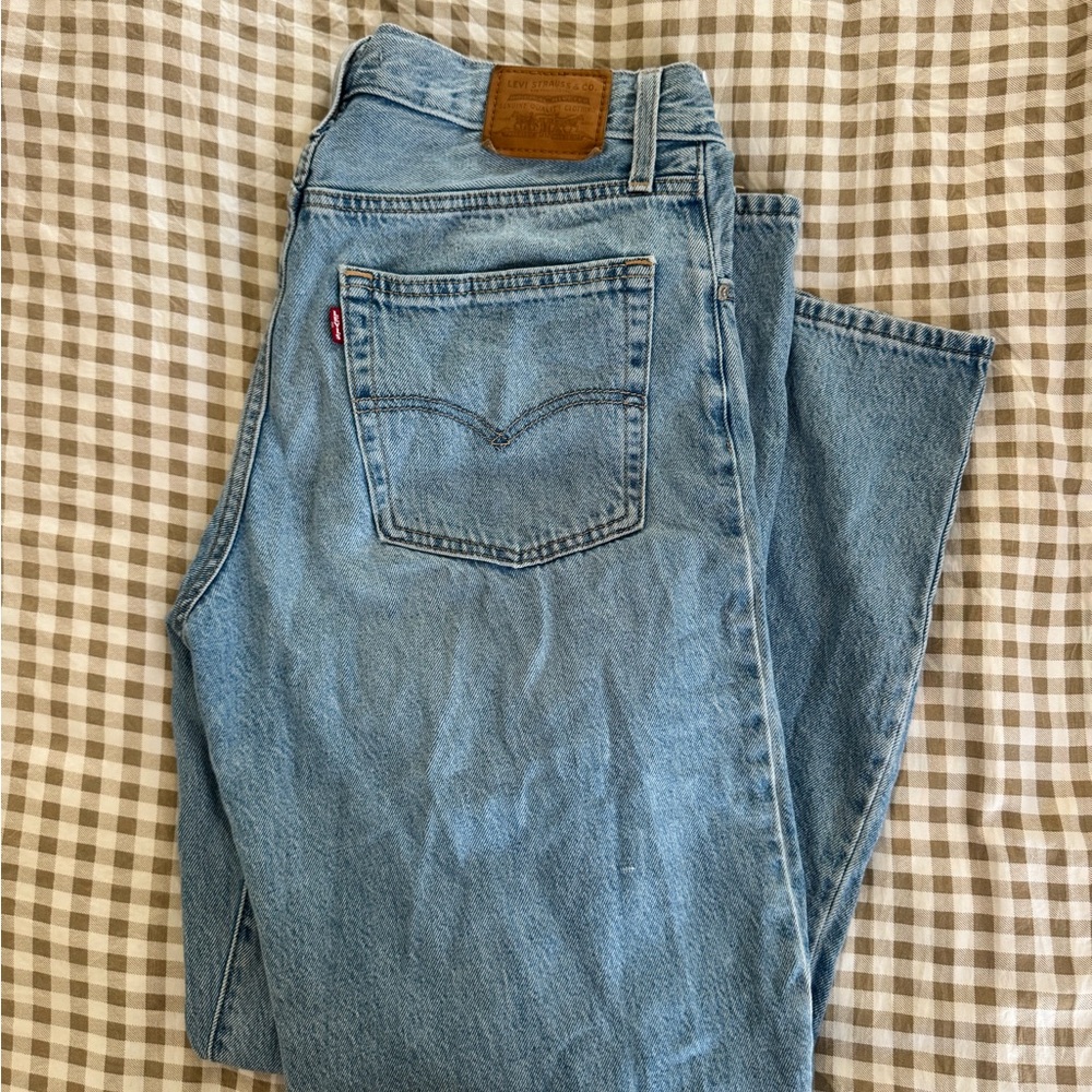 Levi's Baggy Dad Light Blue Women Denim Jeans